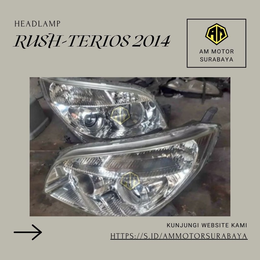 Headlamp RUSH / TERIOS 2014