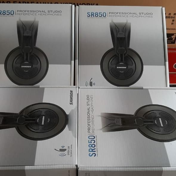 Headphone Samson Sr850 / Sr 850 / Sr-850 Packing Box Original Dan Terpercaya