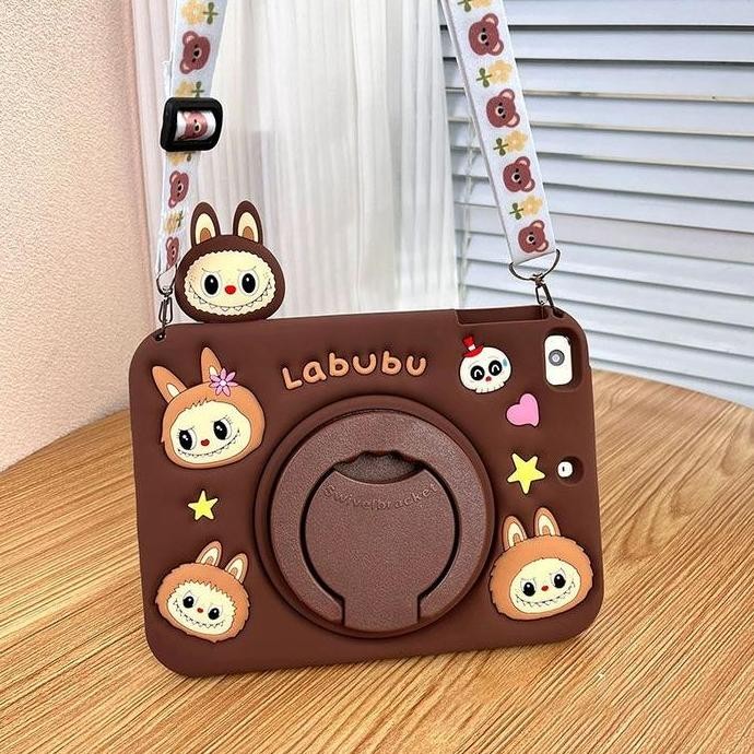 Casing Karakter untuk Redmi Pad SE 11 inch Softcase Motif Karakter Anak Include Tali dan Bonus Pen S