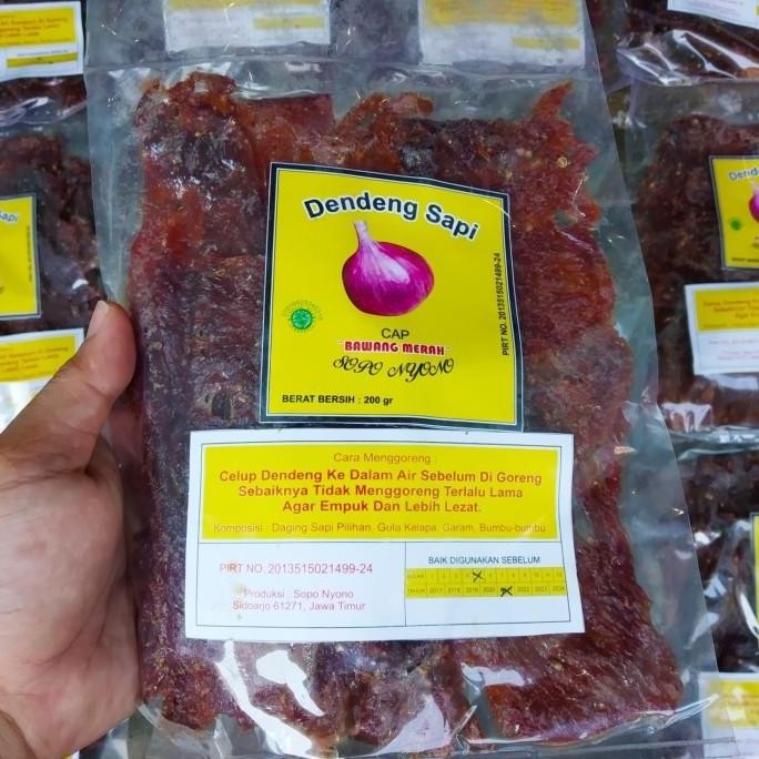 

(Allthebest) Dendeng Sapi BERKUALITAS 200 gram Cap Bawang Merah.