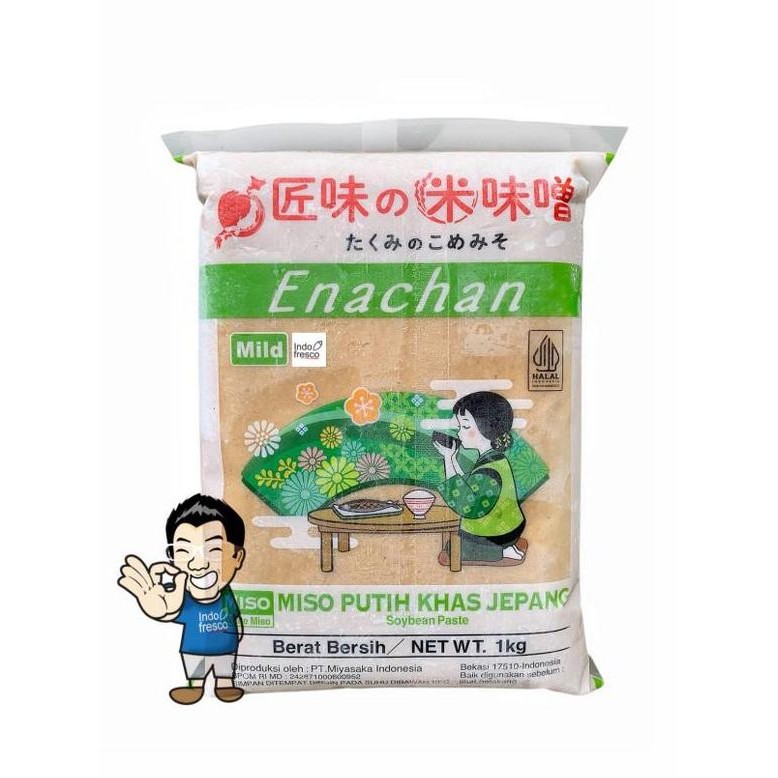 

Promo Enachan Shiro Miso Paste 1Kg - Pasta Miso Jepang Putih Tauco Premium