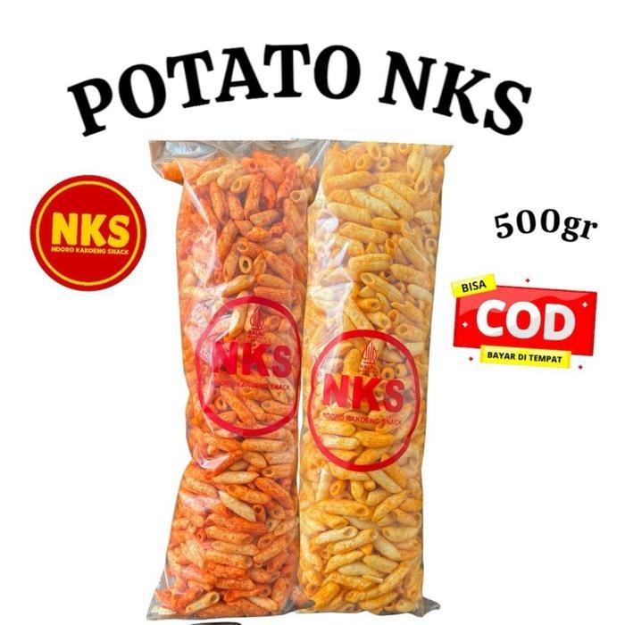 

Ccf Potato Nks Snack Kentang Garing Renyah 500Gr Cemilan Makanan