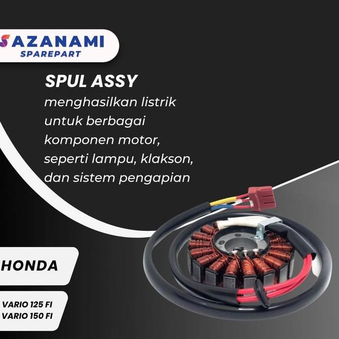 Promo SPUL ASSY MOTOR HONDA VARIO 125 FI HONDA VARIO 150 FI 2012-2017 COD