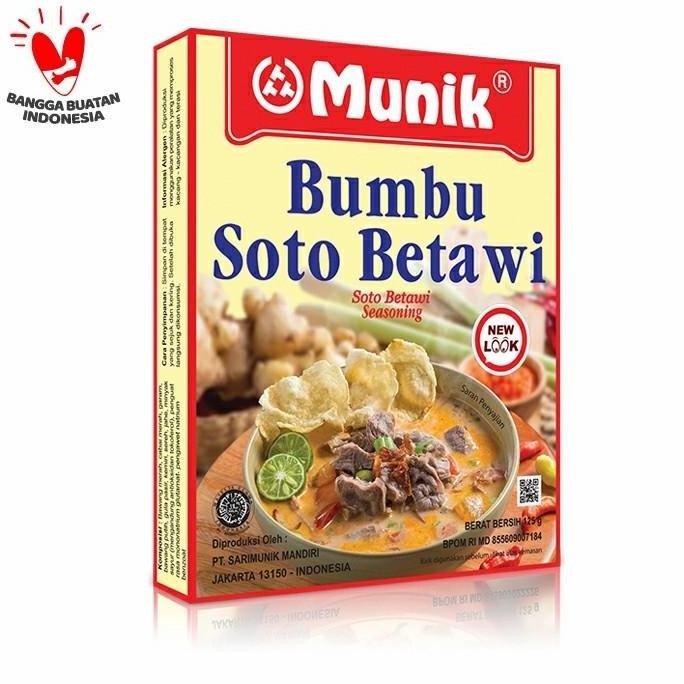

Promo Bumbu Soto Betawi Munik 125G - Bumbu Siap Pakai Soto Betawi Kuah Santan
