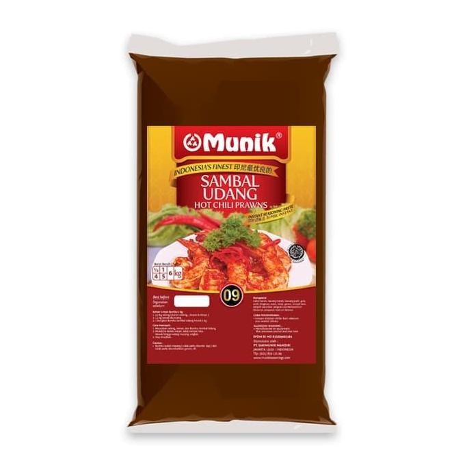 

Promo Bumbu Munik Sambal Udang 1000G - Bumbu Udang Pedas Manis Praktis
