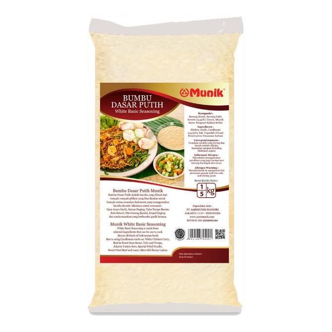 

Promo Bumbu Munik Dasar Putih 1000G - Bumbu Dasar Putih Untuk Sayur & Sop