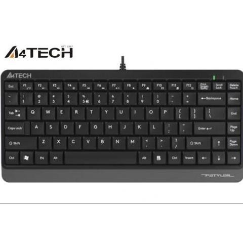 TERMURAH - KEYBOARD WIRED COMPACT USB FSTYLER A4TECH FK-11