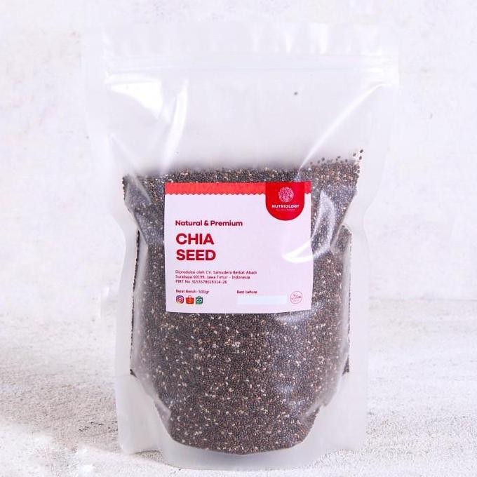 

(Allthebest) Chia Seed 250 Gr Black Natural Premium Alami Healthy Seed Superfood