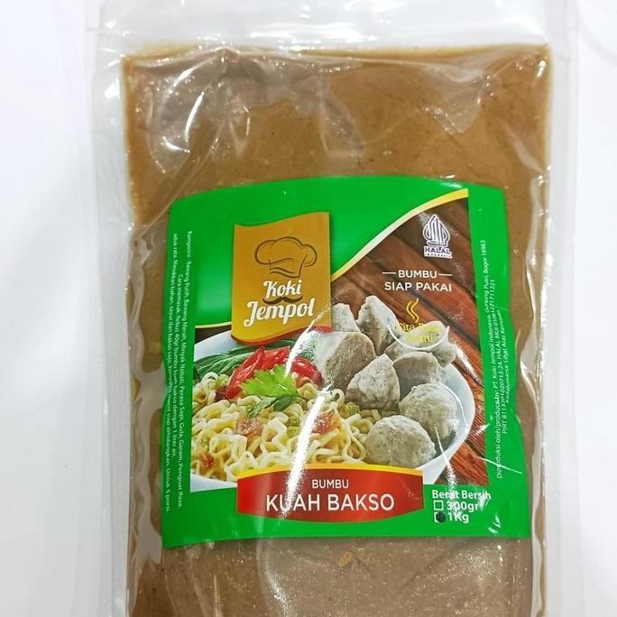 

Promo Koki Jempol Bumbu Bakso Pouch 1Kg - Bumbu Instan Bakso Lezat Praktis