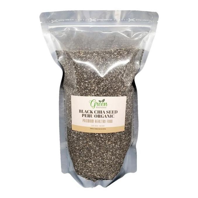 

(Allthebest) BLACK CHIA SEED 1 KG PERU ORGANIC - CHIA SEEDS CHIASEED 1000 GRAM
