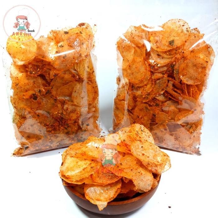 

CCF TERLARIS KERIPIK KACA PEDAS DAUN JERUK ISI 250GR