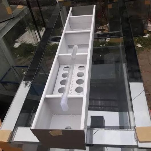 Tersedia Top Filter Talang Aquarium 95 cm untuk Aquarium 100 cm - Filter Air Aquarium