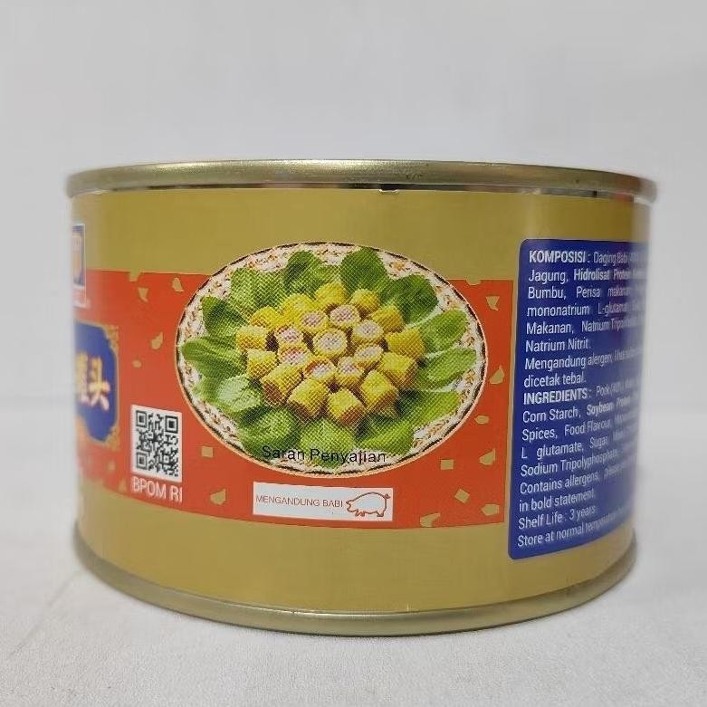 

Maling Egg Rolls 397Gr - Canned Pork Rolls Luncheon Meat Daging Gulung Babi Terbaru