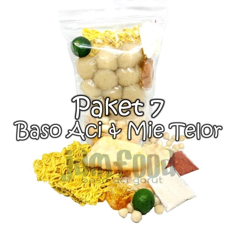 

Paket 7 Bks Baso Aci Isi Dagng Ayam+ Mite Telor Terbaru