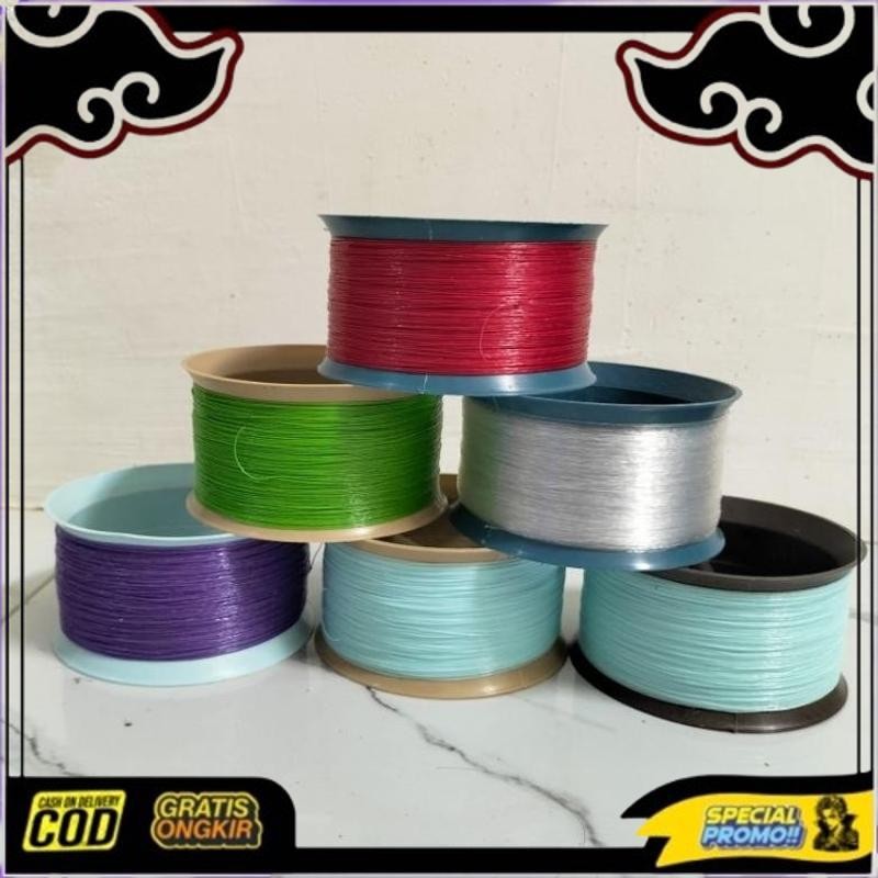 

TERBAIK TODAY New GULUNGAN/KENUR ISI BENANG 0,40 PLASTIK TEBAL ANTI PECAH DAN TAHAN BANTING/BENANG LAYANG-LAYANG