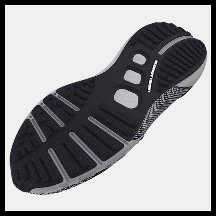PRODUK TERBARU UNDER ARMOUR HOVR PHANTOM 3 SE ELEVATE MENS ROAD RUNNING SHOES - BLACK HALO GREY