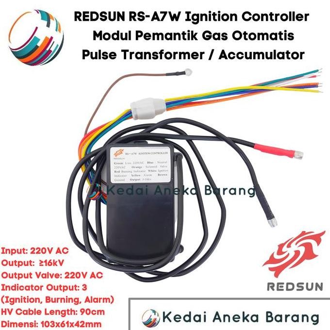 Pemantik Gas Ignition Igniter Controller Kompor Infrared Burner