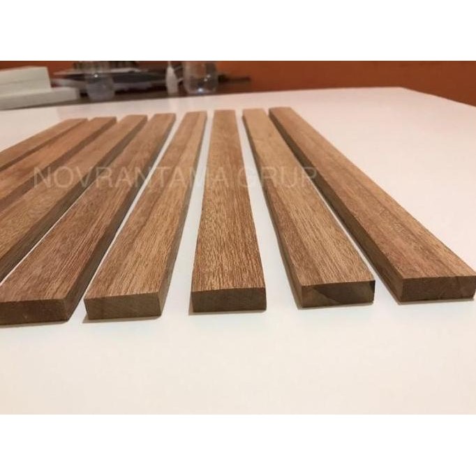 Papan Kayu Meranti Oven 13X1Cm / Kayu Meranti Oven Panjang 200 Cm / Lis Kayu 1X13