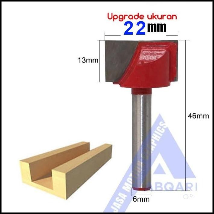 straight bit / mata profil lurus / mata profil jalur