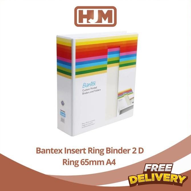 

Tersedia Bantex Insert Ring Binder Model 8562 - File Organizer A4