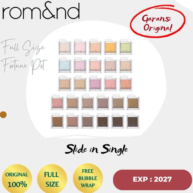 Ready Romand Slide In Single Eyeshadow Romand Eyeshadow