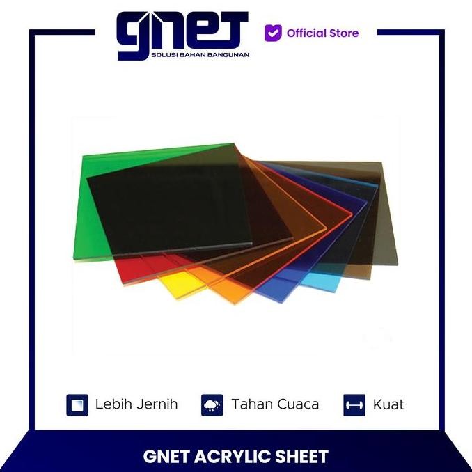 

GNET ACRYLIC SHEET | AKRILIK LEMBARAN TEBAL 2MM 3MM 5MM ORIGINAL DAN TERPERCAYA