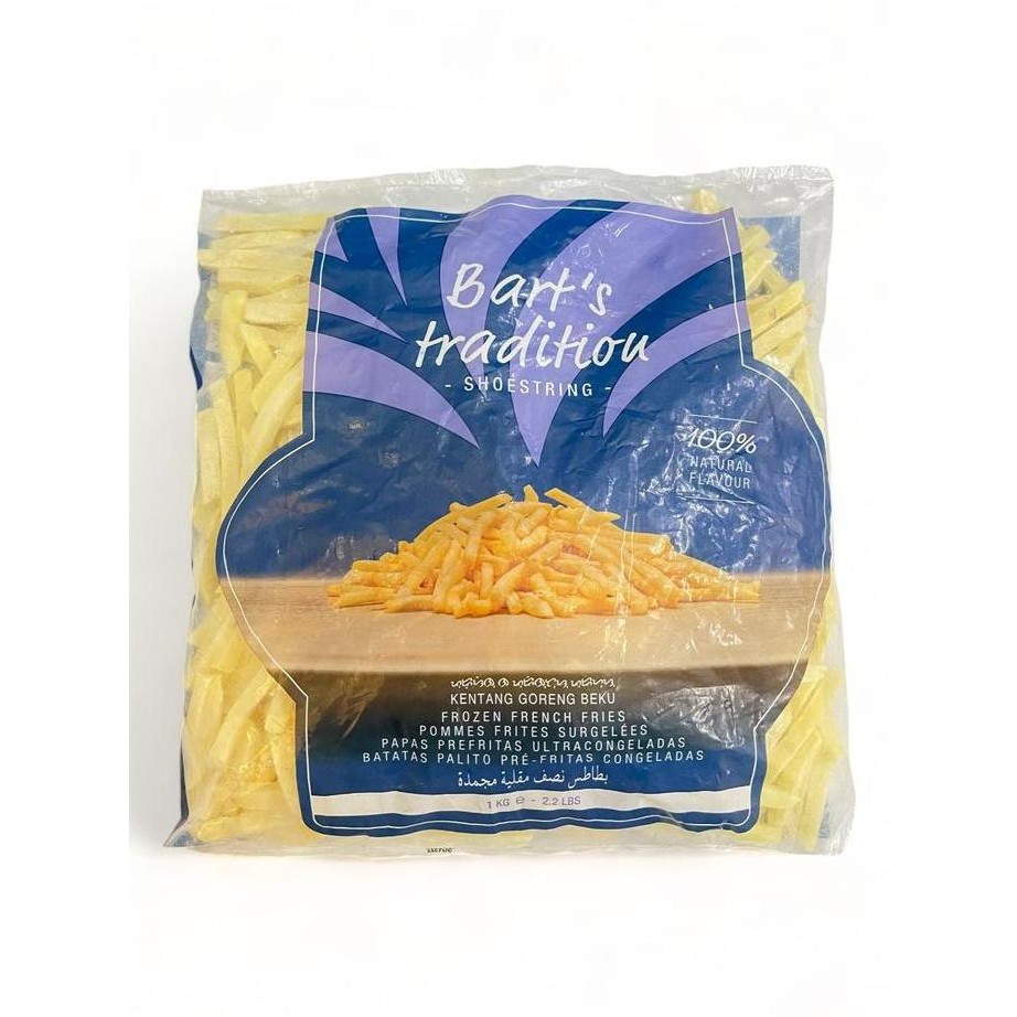 

Kentang Goreng French Fries Shoestring Cut Impor Pack 1Kg Terlaris
