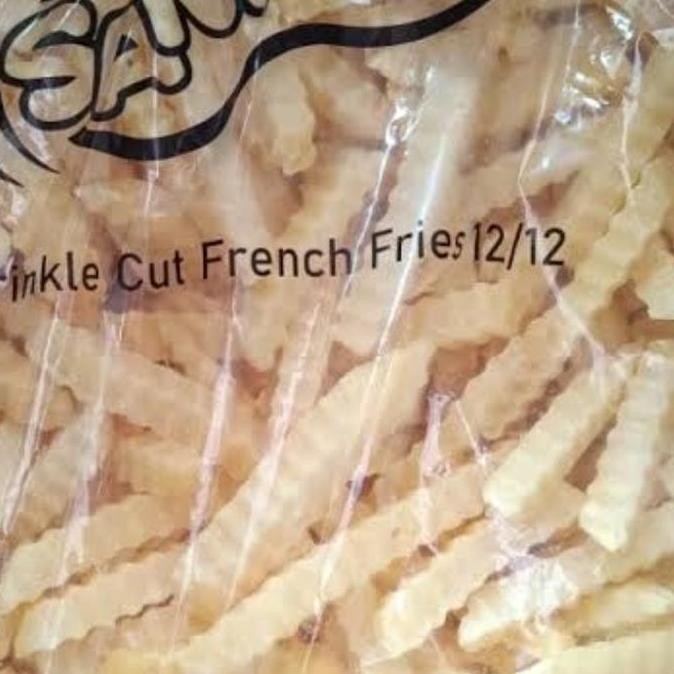 

French Fries Kentang Crinkle Cut 2.5Kg Pasti Promo