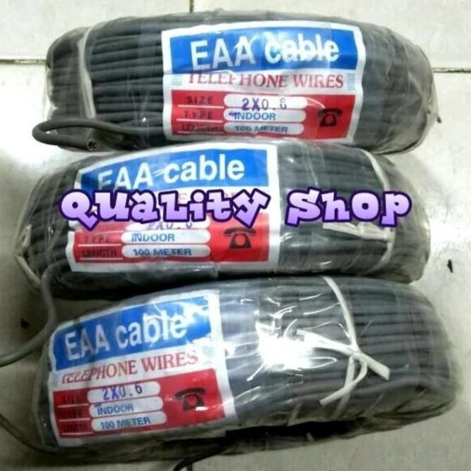 Promo KABEL TELEPHONE ISI 2 UNTUK RUMAH BURUNG WALET COD