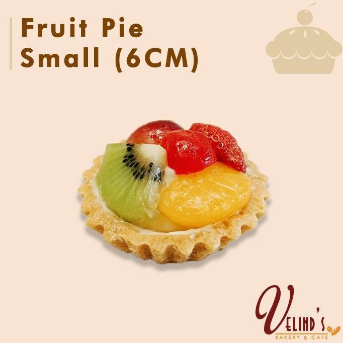 

Pie Buah Mini Fresh Velind's Bakery Fruit Pie Topping Buah Asli Stok Terbatas