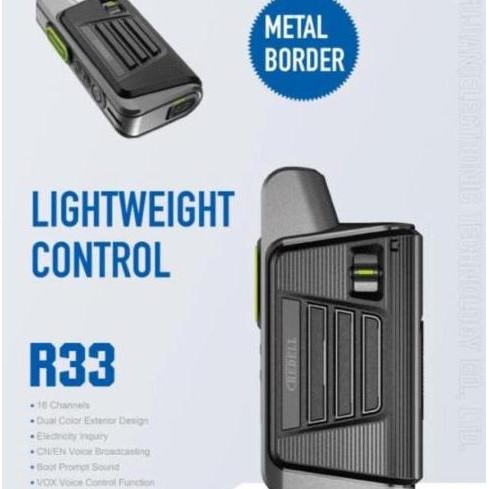 Promo HT REDELL R33 UHF ORIGINAL RESMI REDELL R33 UHF 400 Mhz COD