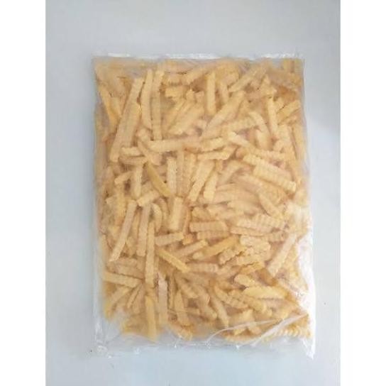 

Kentang Crinkle 2.5 Kg Terlaris