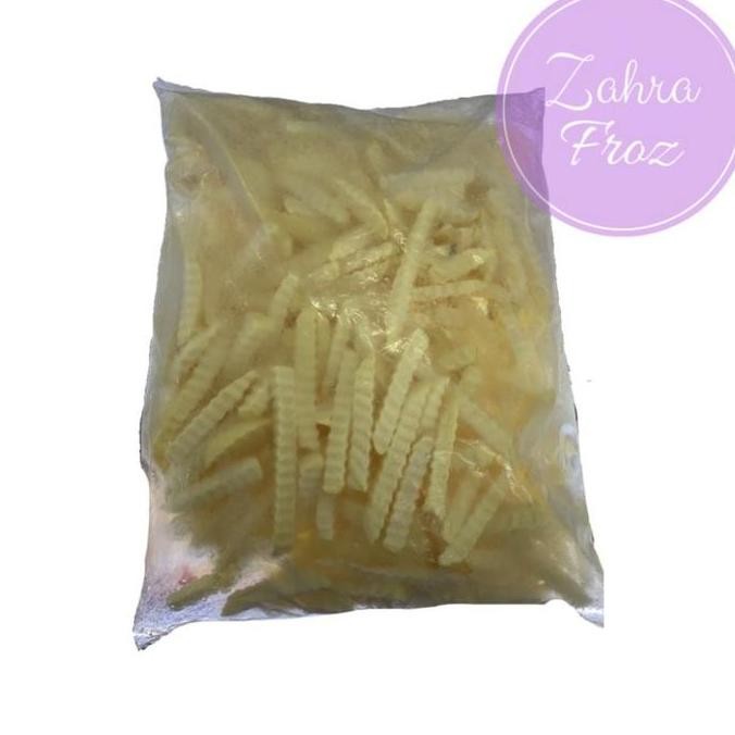 

Kentang Crinkle Polos 2.5 Kg Pasti Promo