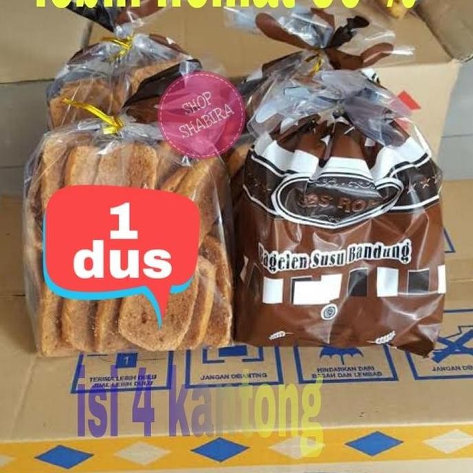 

Roti Kering Bagelen 1 Dus Isi 4 Kantong Rasa Coklat - Cemilan Manis Stok Terbatas