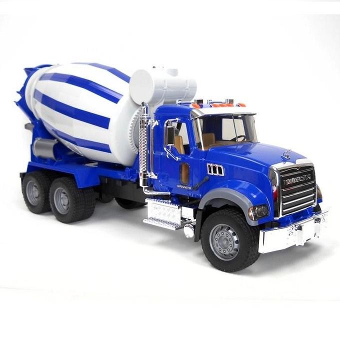 BRUDER 2814 MACK GRANITE CEMENT MIXER TRUCK - MAINAN MINIATUR TRUK MOLEN