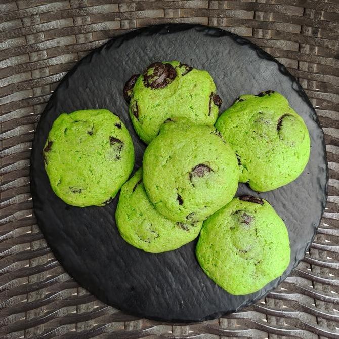 

Keto Soft Chewy Cookies Pandan Cheese | Kukis Keju Pandan Gluten Free Stok Terbatas