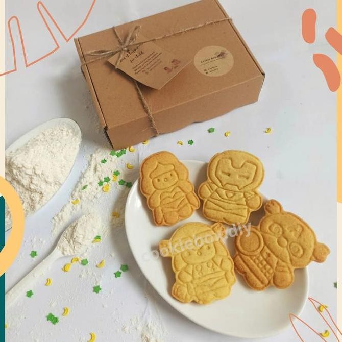 

Cookies DIY Kit Avengers 2 Box Kit Decoration Stok Terbatas
