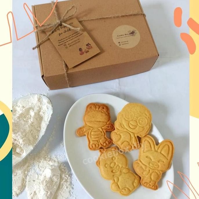 

DIY Cookies Kit Pororo Decoration Hampers Stok Terbatas