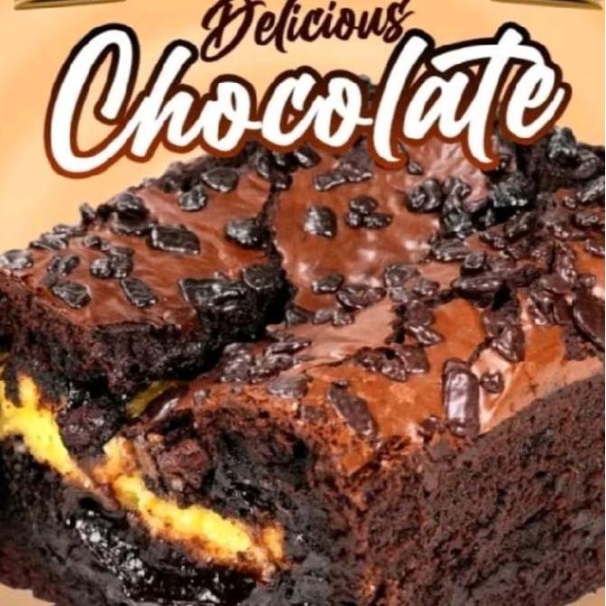 

Brownies Insert Cheese 12x12cm - Brownies Isi Keju Golden France Stok Terbatas