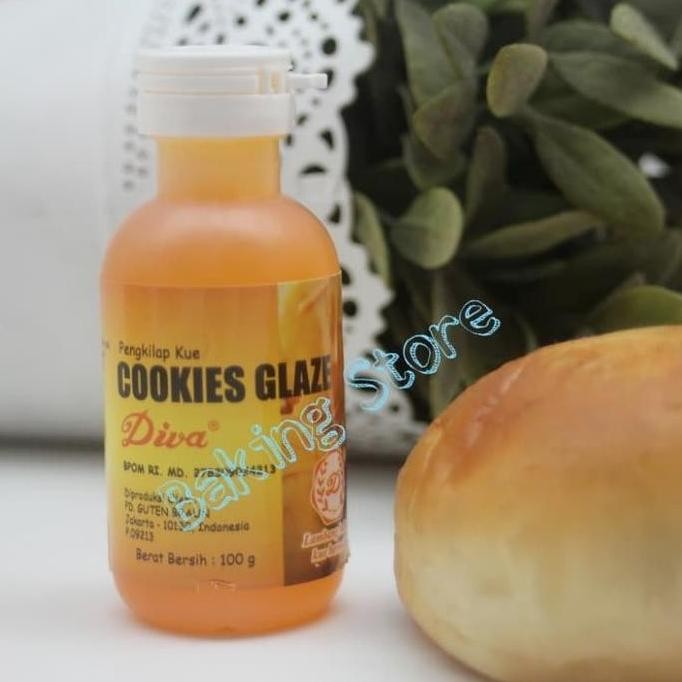 

Olesan Kue Cookie Glaze Diva 100gr - Pengkilap Kue Nastar Cookies Stok Terbatas