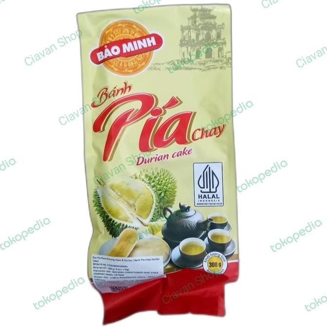Banh Pia Chay Thailand 300gr & Pia Durian Vietnam 4pcs Stok Terbatas