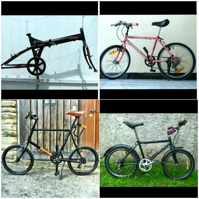 FORK SEPEDA FEDERAL MINIVELO MINION LIPAT 20 20" INCH STANDAR NON OS