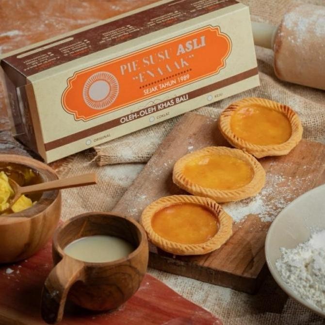

Pie Susu Original Asli Enak Legit Lembut Isi 10pcs Stok Terbatas