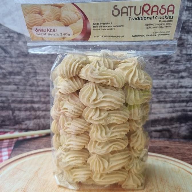 

Sagu Keju Kue Kering Tradisional Bandung Satu Rasa Stok Terbatas
