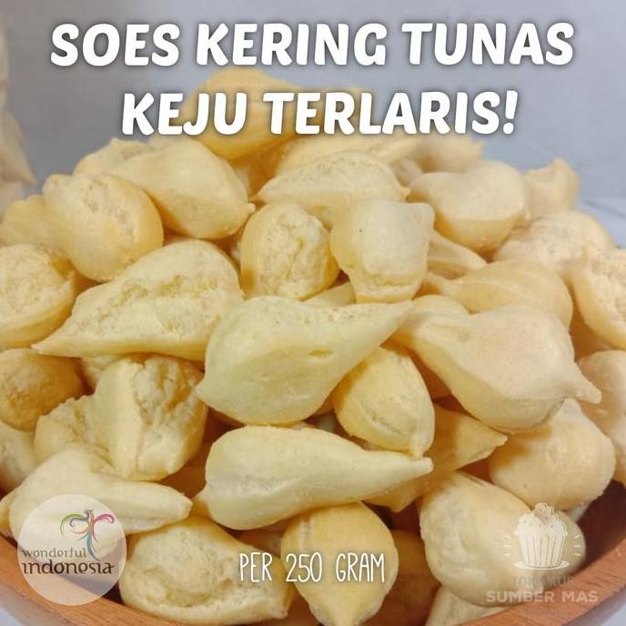 

Sus Soes Kering Keju 1kg - Kue Tunas Premium Large Pack Stok Terbatas