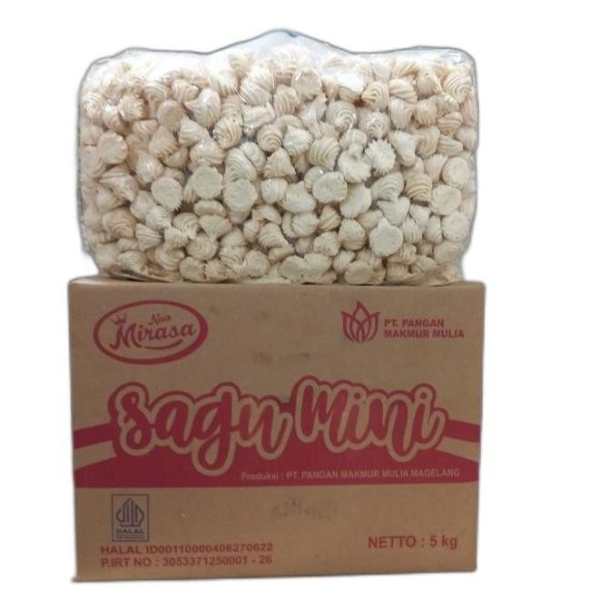 

Mirasa Sagu Susu Mini 5kg - Kue Kering Premium Stok Terbatas