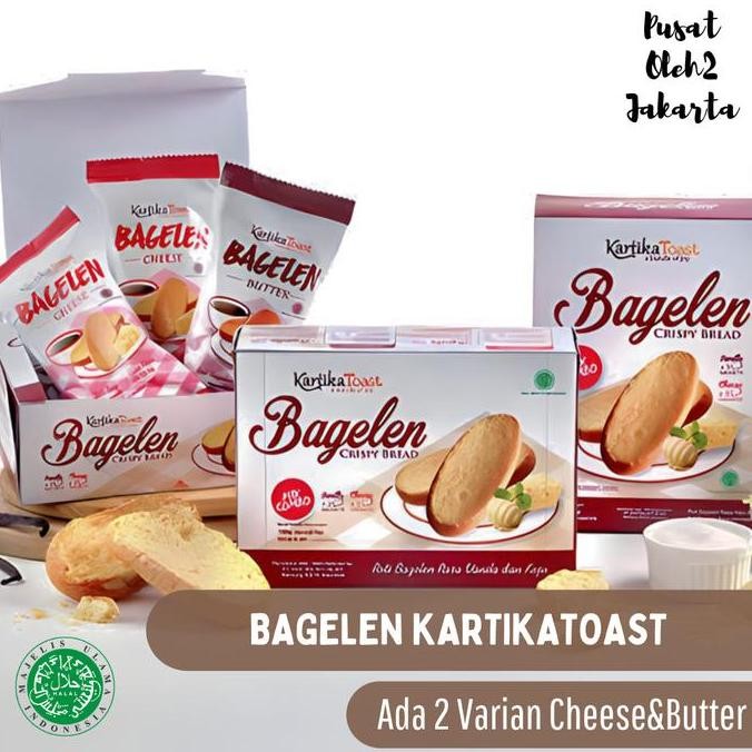 

Bagelen Kartika Toast 1 Dus Isi 6 - Butter Flavor 108g Stok Terbatas
