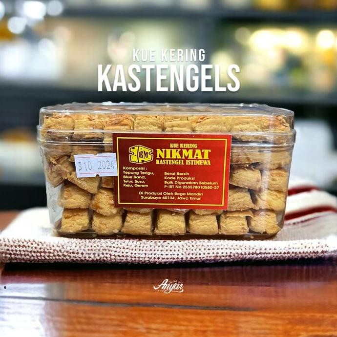 

Kastengel Keju Kue Kering Lebaran Nikmat 535gr Stok Terbatas