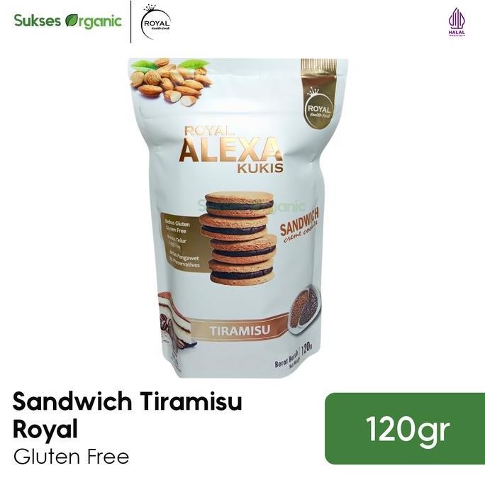 

Cookies Tiramisu Sandwich Alexa 120gr - Kukis Gluten Free Premium Stok Terbatas