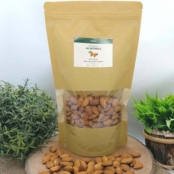 

Roasted Almonds / Kacang Almond Panggang - Cemilan, Diet, Healthy Pasti Ori